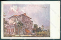 Verbania L. Maggiore Stresa Illustrata Villa Vercellone cartolina JK1997 – fronte