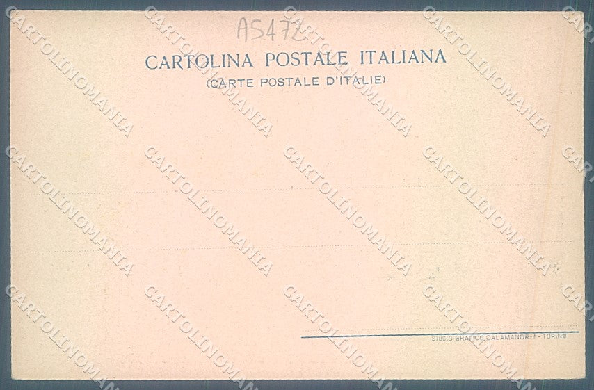 Verbania L. Maggiore Stresa Illustrata Villa Vercellone cartolina JK1997 – retro