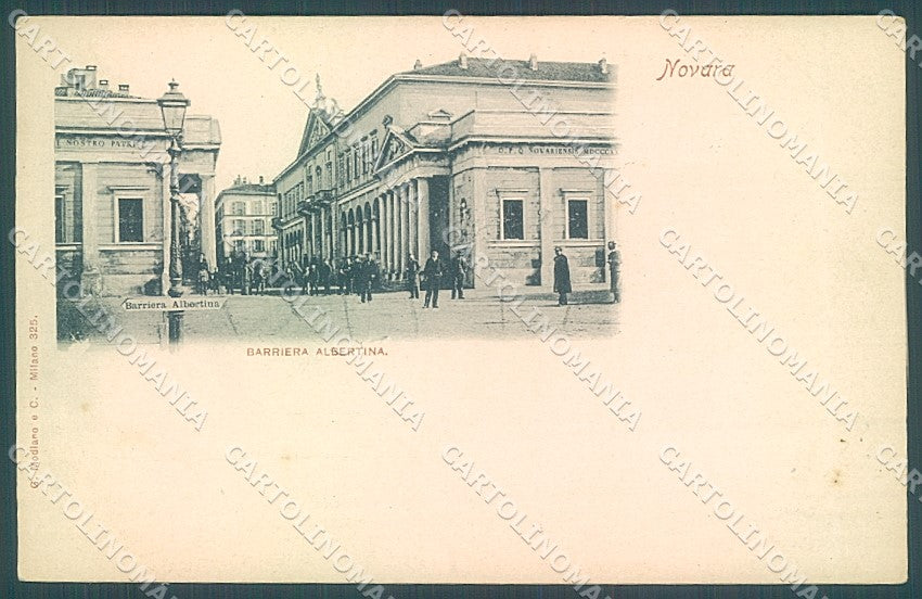 Novara Città Barriera Albertina Modiano 325 cartolina JK2003 – fronte