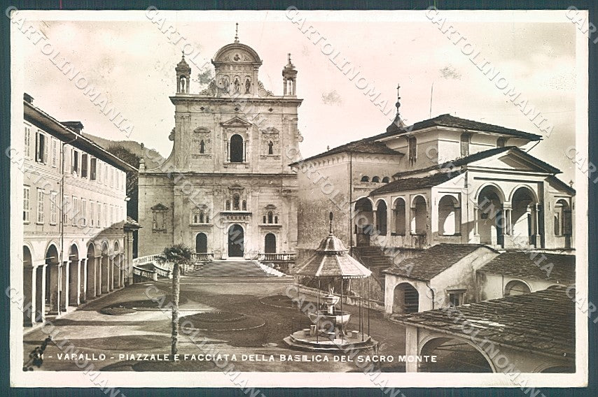 Vercelli Varallo Valsesia Sacro Monte foto cartolina JK2030 – fronte