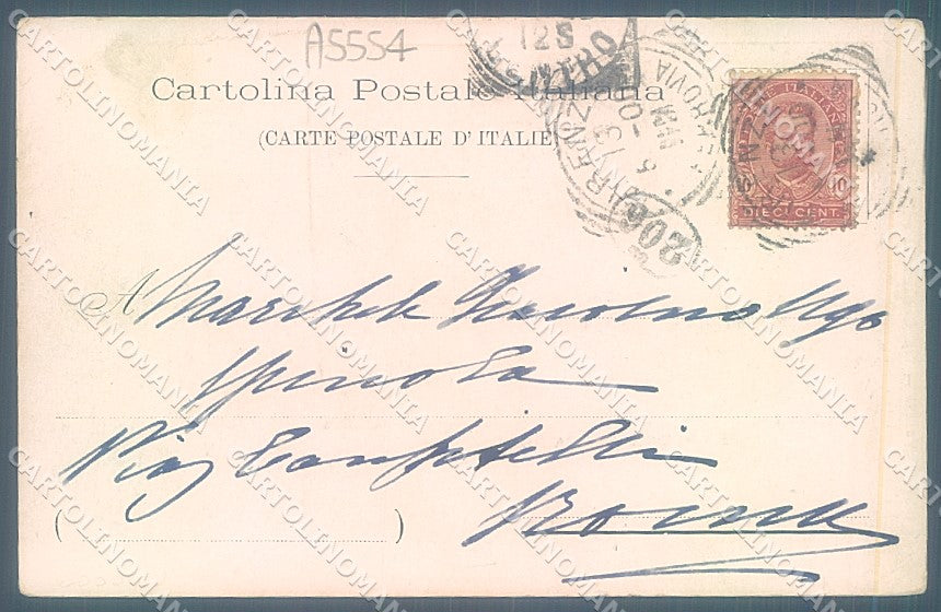 Vercelli Fobello Lago Baranca Valsesia cartolina JK2032 – retro