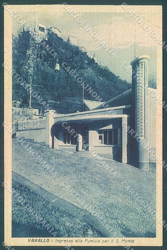 Vercelli Varallo Valsesia Funivia cartolina JK2033 – fronte