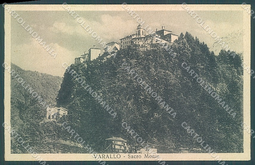Vercelli Varallo Valsesia Sacro Monte cartolina JK2034 – fronte
