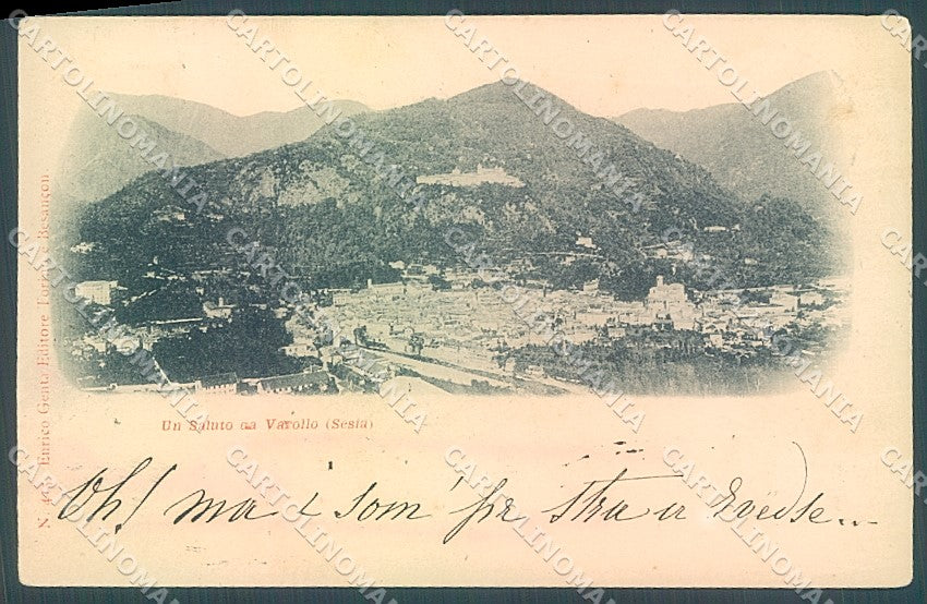 Vercelli Varallo Valsesia saluto da Genta 415 cartolina JK2035 – fronte