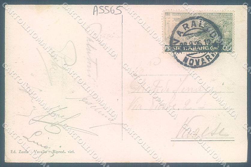 Vercelli Varallo Valsesia Chiesa Madonna delle Grazie cartolina JK2040 – retro