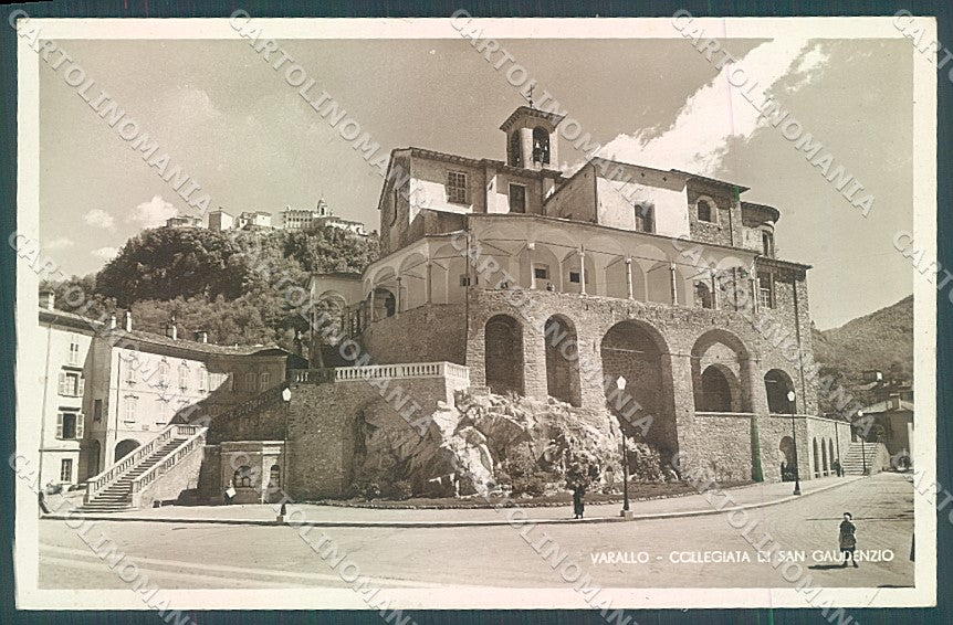 Vercelli Varallo Valsesia Collegiata S. Gaudenzio Foto cartolina JK2042 – fronte