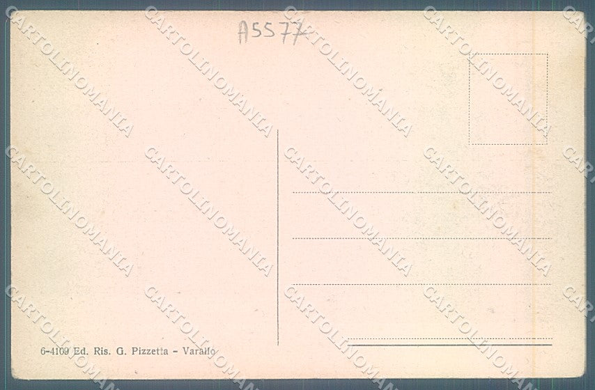Vercelli AlagnaValsesia Pecore Pascolo cartolina JK2043 – retro