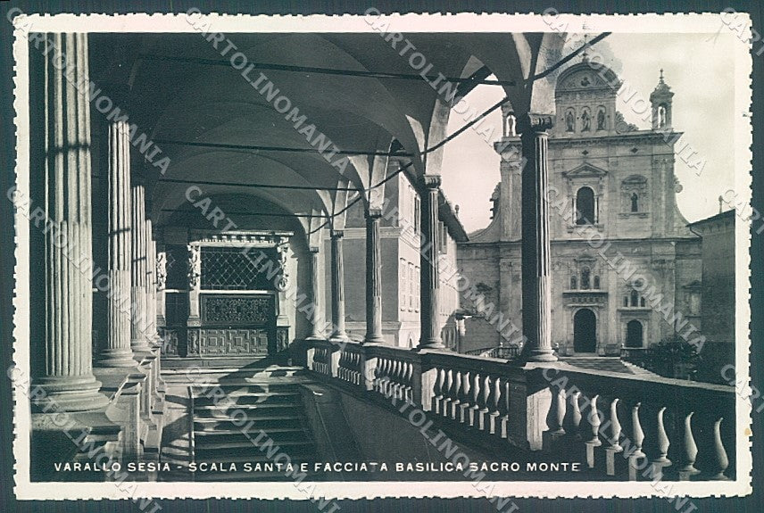 Vercelli Varallo Valsesia Sacro Monte Foto cartolina JK2045 – fronte