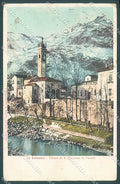 Vercelli Varallo Valsesia Chiesa S. Giacomo PIEGA ANGOLO cartolina JK2046 – fronte