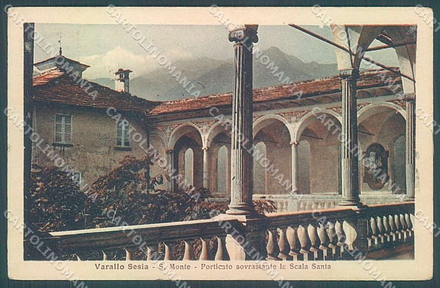 Vercelli Varallo Valsesia Sacro Monte cartolina JK2048 – fronte