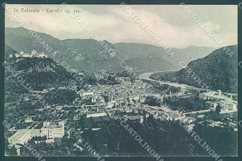 Vercelli Varallo Valsesia cartolina JK2057 – fronte