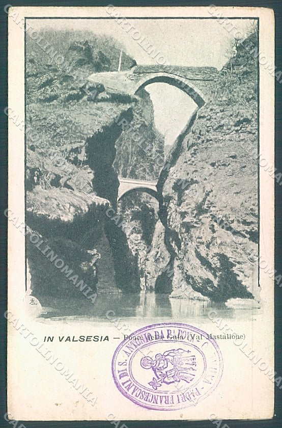 Vercelli Varallo Ponte Gula Valsesia cartolina JK2061 – fronte