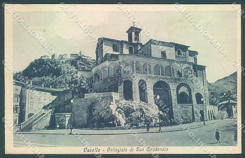 Vercelli Varallo Valsesia Collegiata San Gaudenzio cartolina JK2062 – fronte
