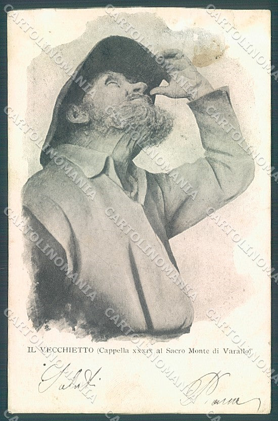 Vercelli Varallo Sacro Monte Vecchietto cartolina JK2064 – fronte