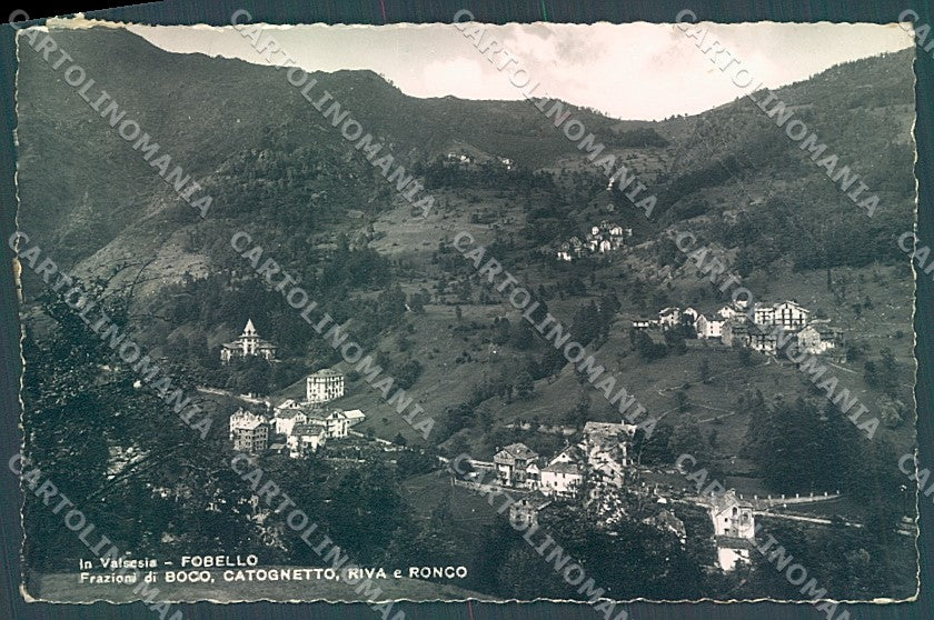 Vercelli Fobello Valsesia Foto cartolina JK2069 – fronte