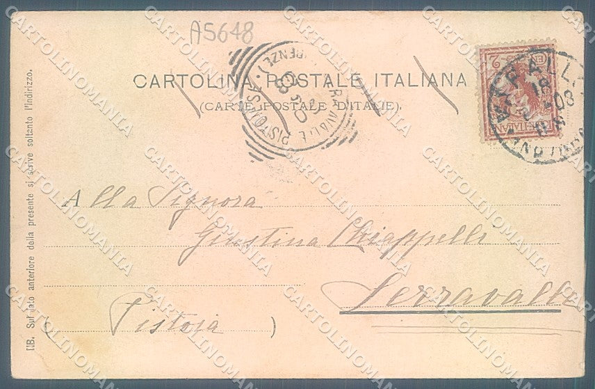 Vercelli Varallo Valsesia Sacro Monte cartolina JK2072 – retro