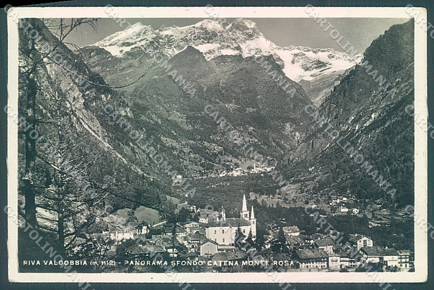 Vercelli Riva Valdobbia Valsesia Foto cartolina JK2077 – fronte