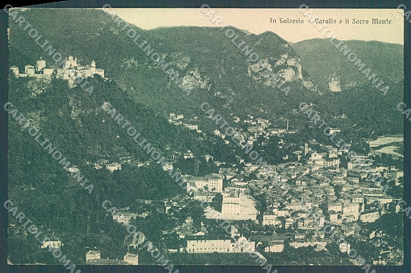 Vercelli Varallo Valsesia Sacro Monte cartolina JK2078 – fronte