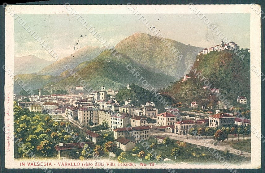 Vercelli Varallo Valsesia cartolina JK2091 – fronte