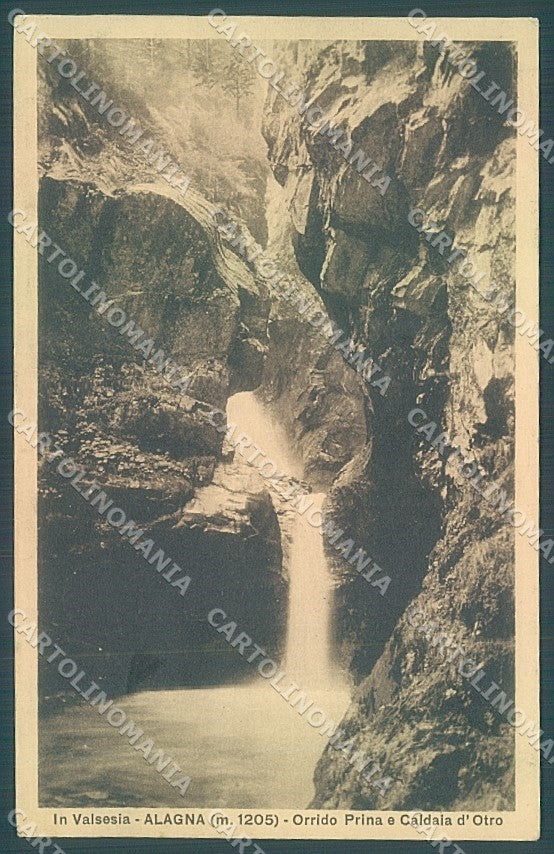 Vercelli Alagna Caldaia d'Otro Valsesia cartolina JK2093 – fronte