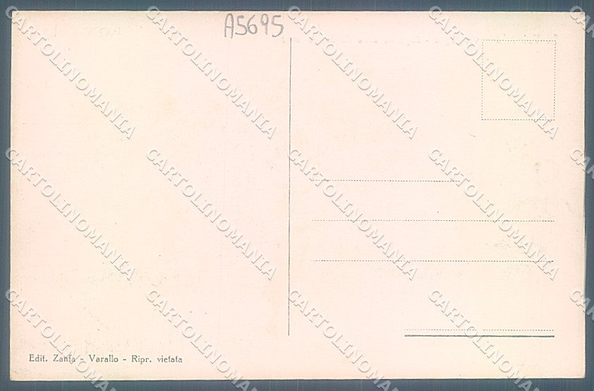 Vercelli Riva Valdobbia Laghetto Plaida Valsesia cartolina JK2094 – retro