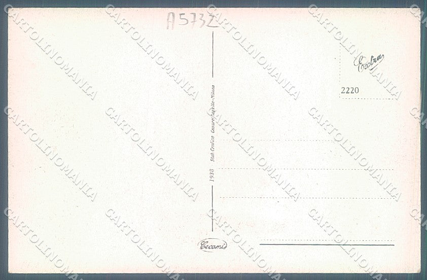 Verbania Stesa Borromeo Lago Maggiore Piroscafo Cecami cartolina JK2107 – retro