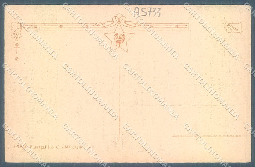 Varese Luino Monumento Piazza Garibaldi cartolina JK2108 – retro