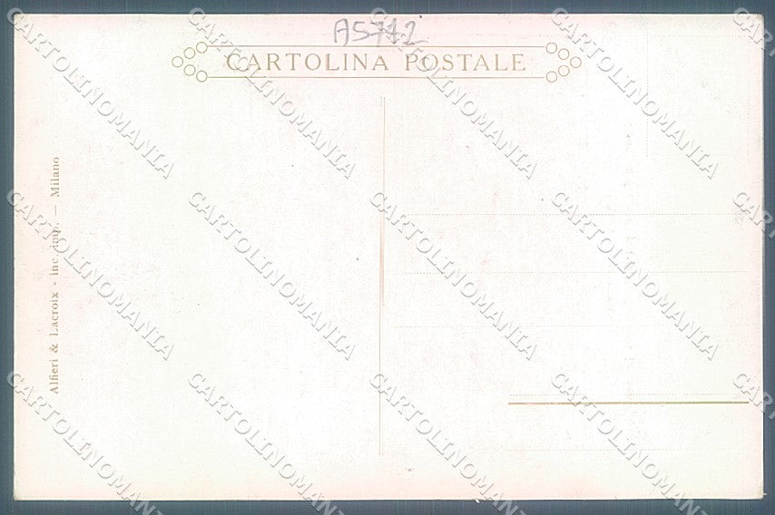 Svizzera Lugano Muzzano Lago Alfieri & Lacroix cartolina JK2114 – retro