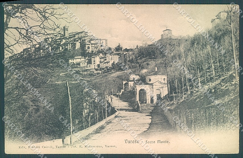 Varese Città Sacro Monte cartolina JK2116 – fronte
