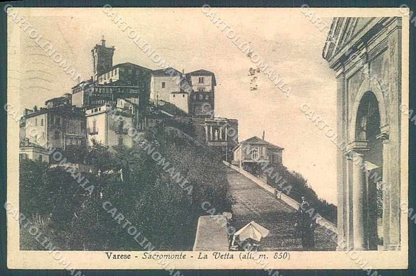 Varese Città Sacro Monte cartolina JK2119 – fronte