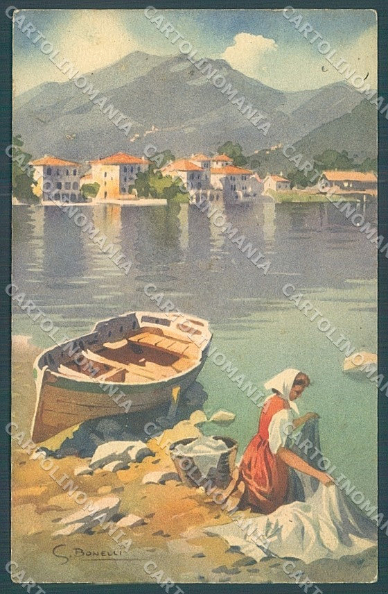 Svizzera Lugano Lago Illustrata cartolina JK2124 – fronte
