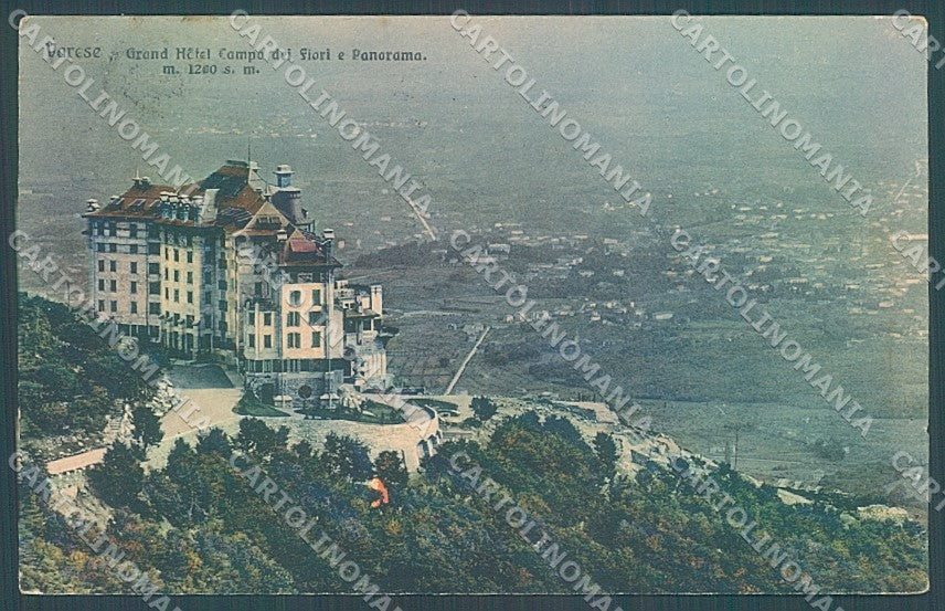 Varese Città Campo dei Fiori Grand Hotel Brunner 16940 cartolina JK2127 – fronte