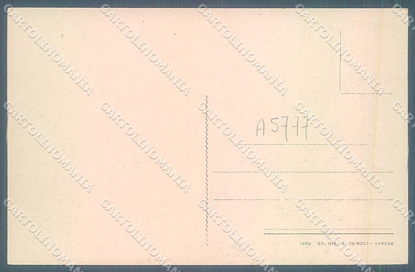 Varese Città Sacro Monte cartolina JK2131 – retro