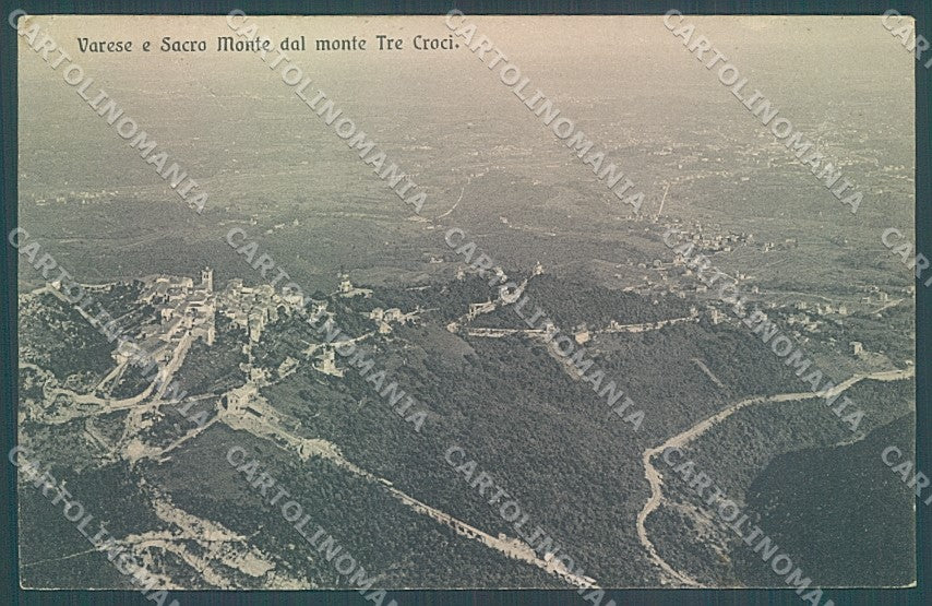 Varese Città Sacro Monte Brunner 3804 cartolina JK2140 – fronte