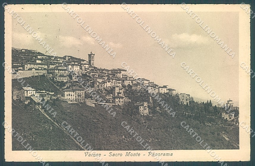 Varese Città Sacro Monte Brunner 17040 cartolina JK2141 – fronte