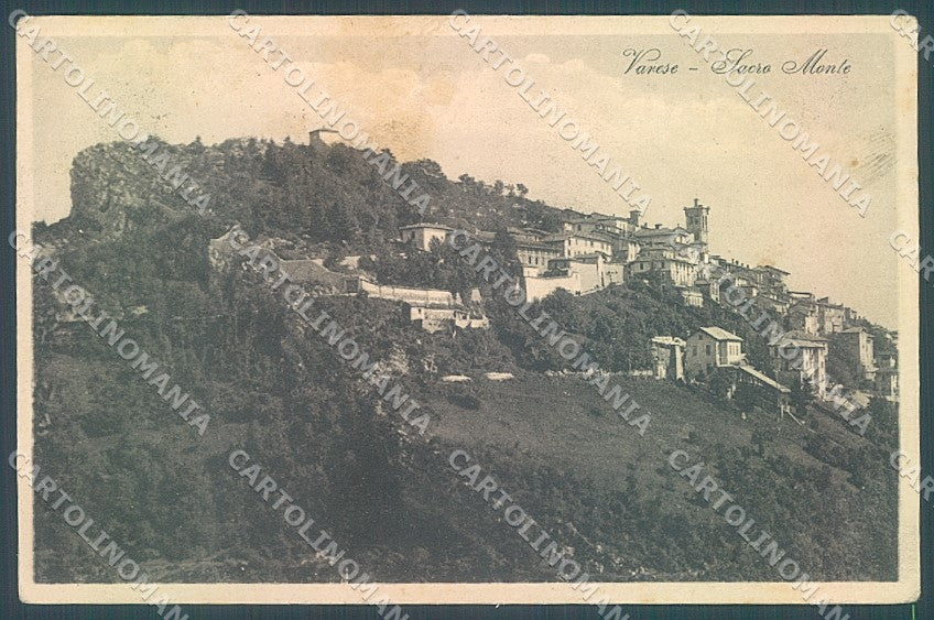 Varese Città Sacro Monte cartolina JK2142 – fronte