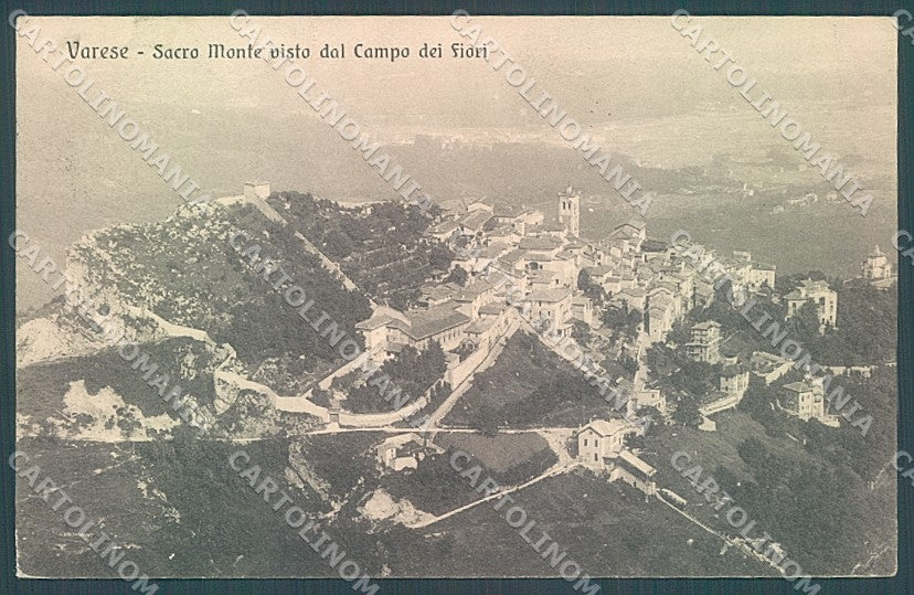 Varese Città Sacro Monte cartolina JK2145 – fronte