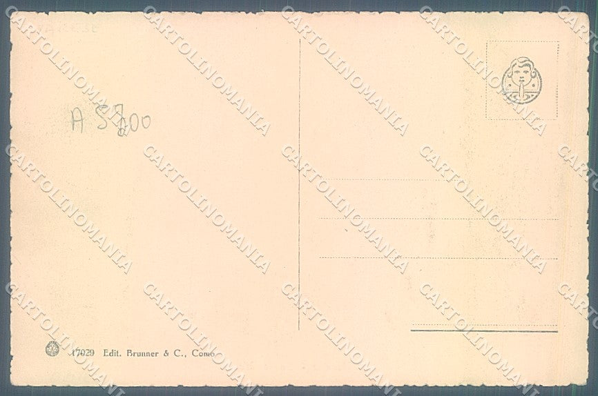 Varese Città Sacro Monte Brunner 17029 PIEGA cartolina JK2146 – retro