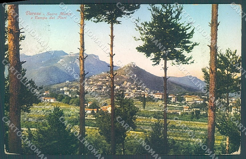 Varese Città Sacro Monte Brunner 70-19 cartolina JK2147 – fronte