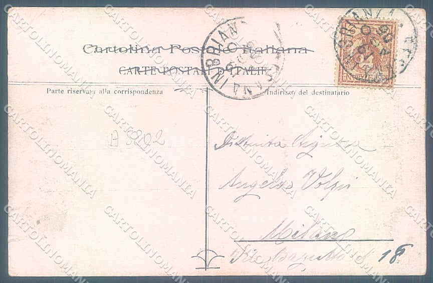 Varese Città Sacro Monte saluto da cartolina JK2148 – retro