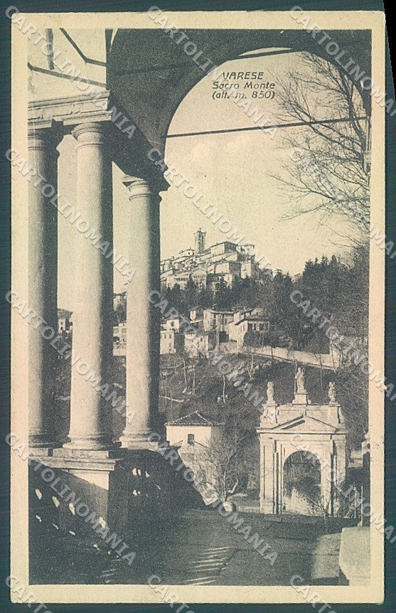 Varese Città Sacro Monte cartolina JK2158 – fronte