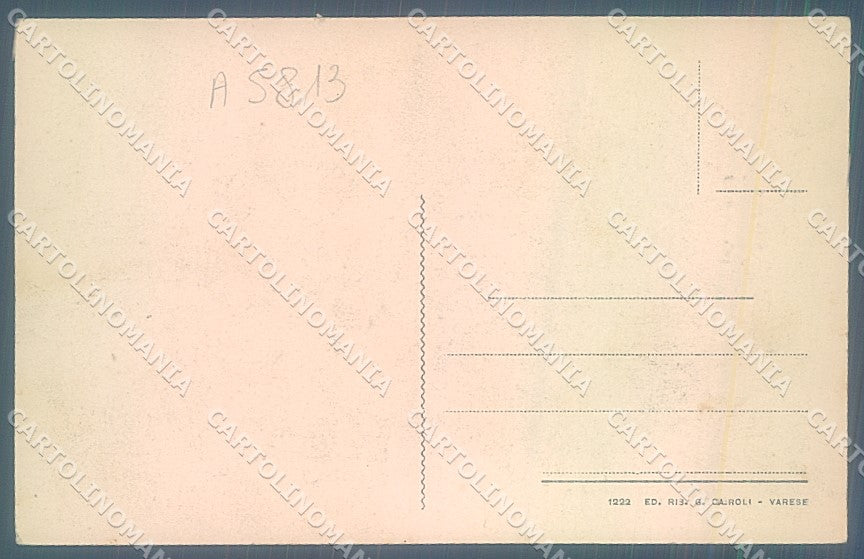 Varese Città Sacro Monte cartolina JK2158 – retro