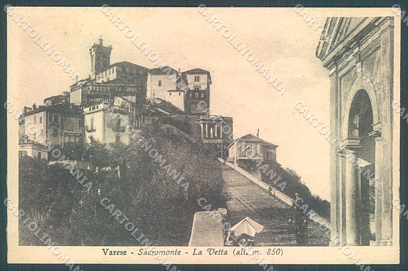 Varese Città Sacro Monte cartolina JK2160 – fronte