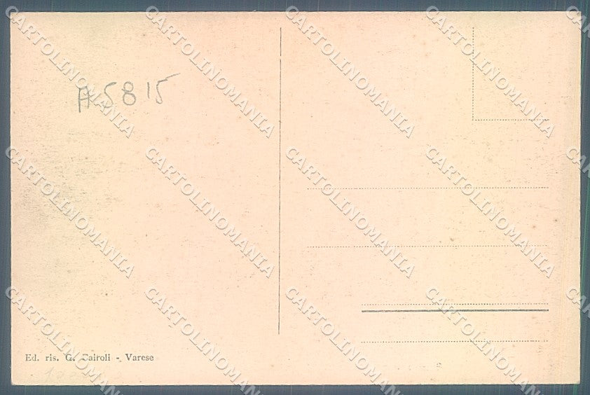 Varese Città Sacro Monte cartolina JK2160 – retro