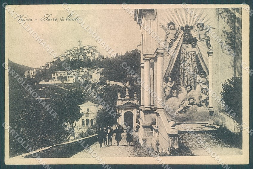 Varese Città Sacro Monte STRAPPINO cartolina JK2162 – fronte