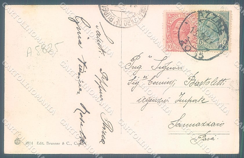 Varese Città Sacro Monte Cappella Brunner 3814 cartolina JK2166 – retro
