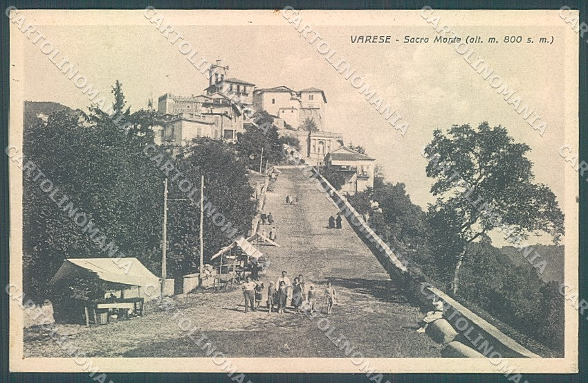 Varese Città Sacro Monte cartolina JK2171 – fronte