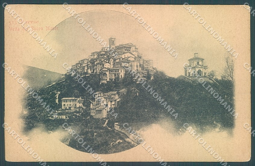 Varese Città Sacro Monte cartolina JK2177 – fronte