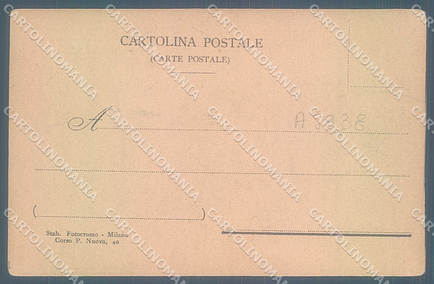 Varese Città Sacro Monte cartolina JK2177 – retro