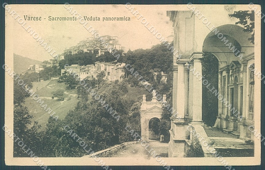 Varese Città Sacro Monte Modiano 11682 cartolina JK2184 – fronte